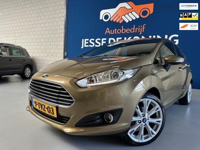 Ford Fiesta 1.0 Titanium,bj.2014,NAP met 99110 km.Climate,Sp, Auto's, Ford, Voorwielaandrijving, Euro 5, Stof, 525 kg