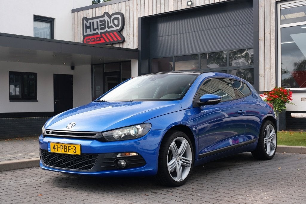 Volkswagen Scirocco 2.0 TSI R-Line 211Pk. Panoramadak, Auto's, Gebruikt, Zwart, 4 cilinders, 1984 cc