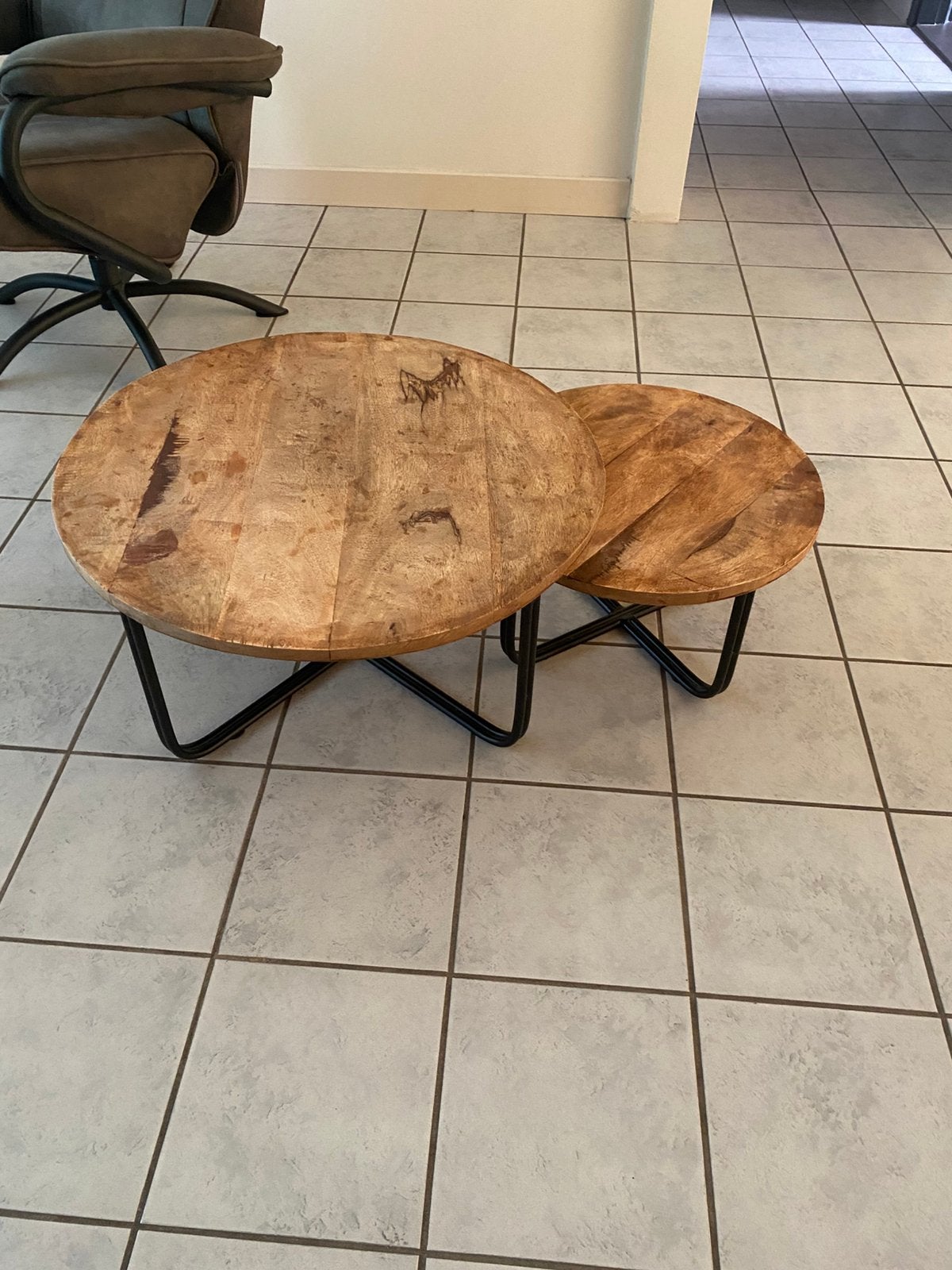 Salon tafel, Ophalen, 100 tot 150 cm, 50 tot 100 cm, Zo goed als nieuw