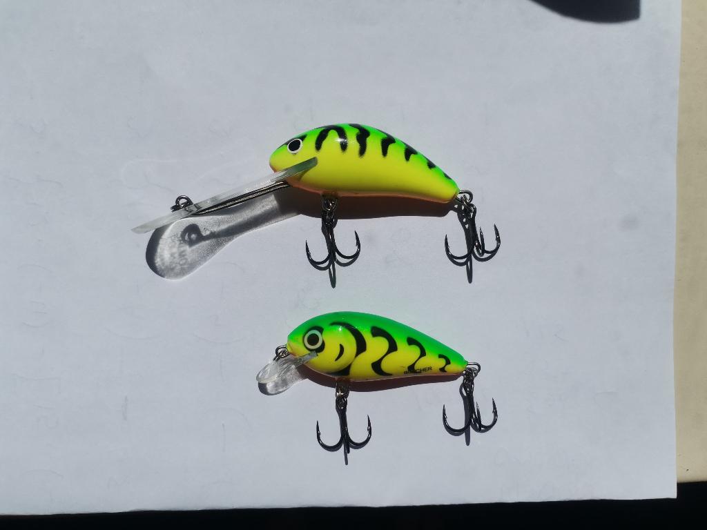Salmo hornet 5cm/ butcher 5cm floating, Watersport en Boten, Ophalen of Verzenden, Zo goed als nieuw, Overige typen