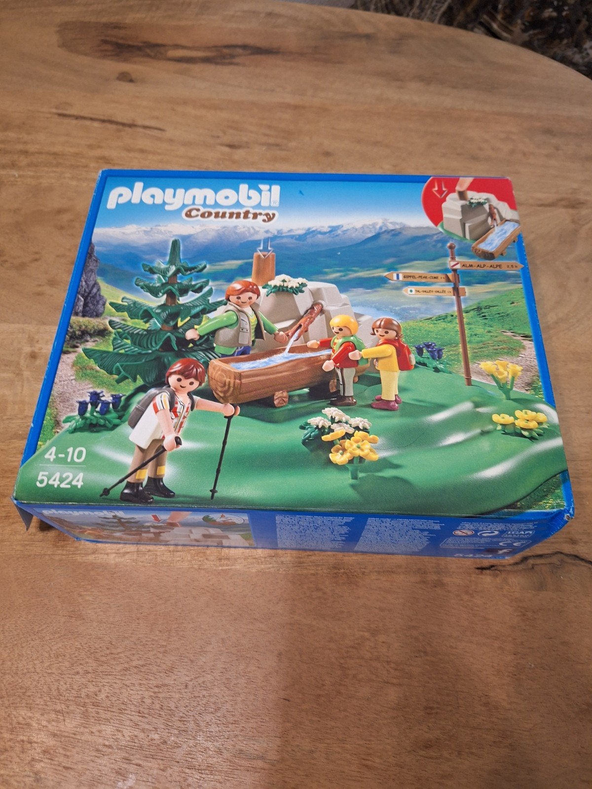 Playmobil Country 5424 Alpenhut met wandelaars, Gebouw, Complete set, Ophalen of Verzenden, Zo goed als nieuw