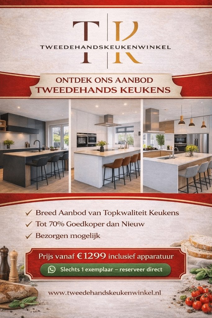 ✨KLASSE KEUKENS TE KOOP OP WWW.TWEEDEHANDSKEUKENSWINKEL.NL ✨, Huis en Inrichting, Keuken | Complete keukens, Ophalen, Wit, Hoekkeuken