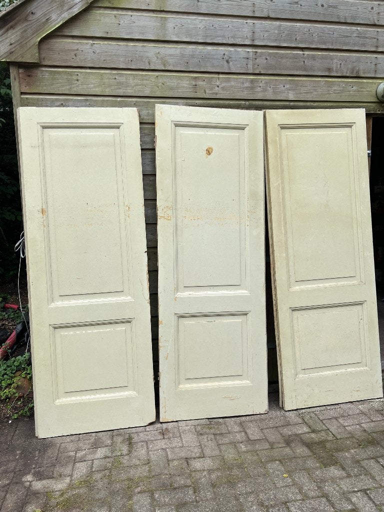 Paneeldeur jaren '30 210x75cm - 1stuk, Doe-het-zelf en Verbouw, Deuren en Horren, Ophalen, Gebruikt, Minder dan 80 cm, Binnendeur