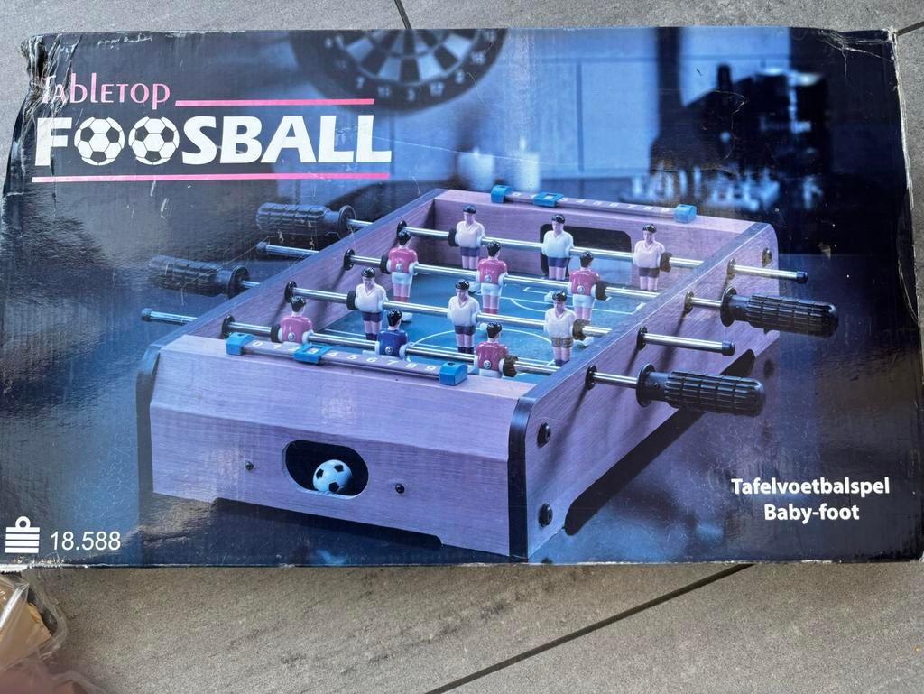 Tafelvoetbalspel nieuw, Ophalen of Verzenden, Nieuw