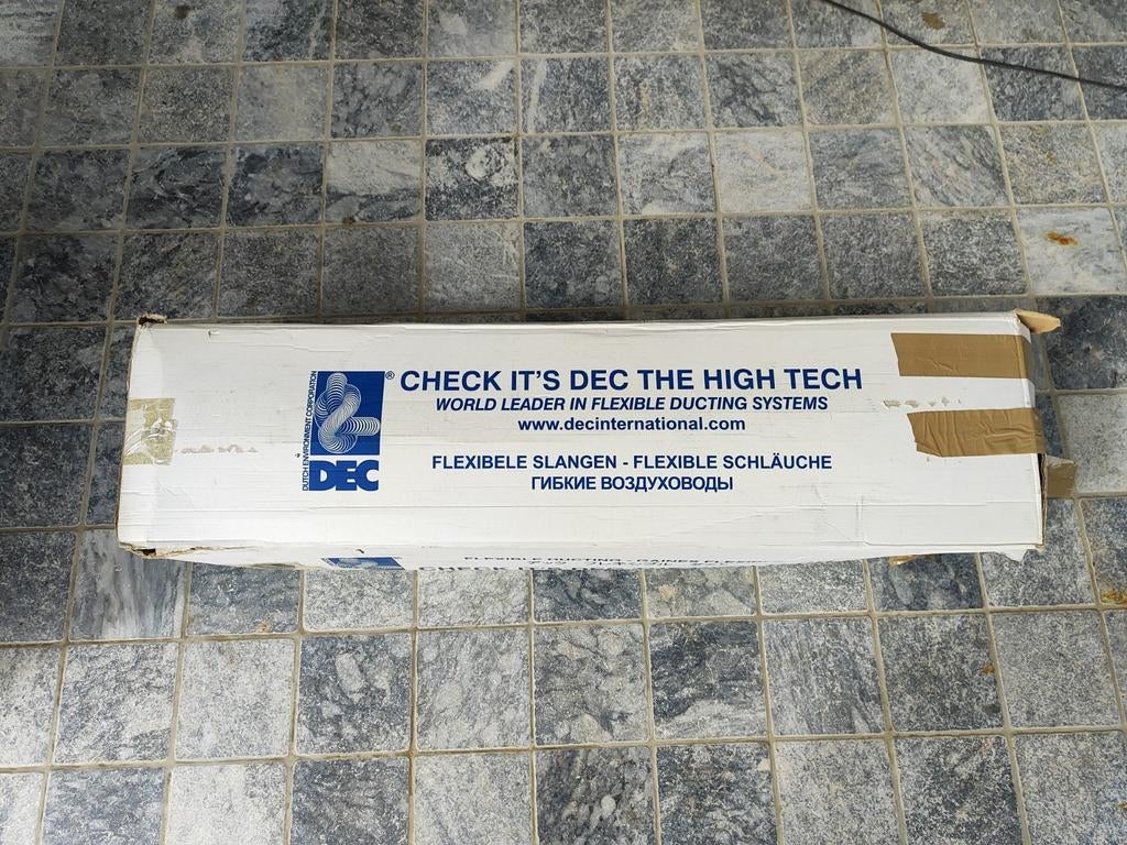 Sonodec akoestisch geïsoleerde 180 mm ventilatieslang, Ophalen of Verzenden