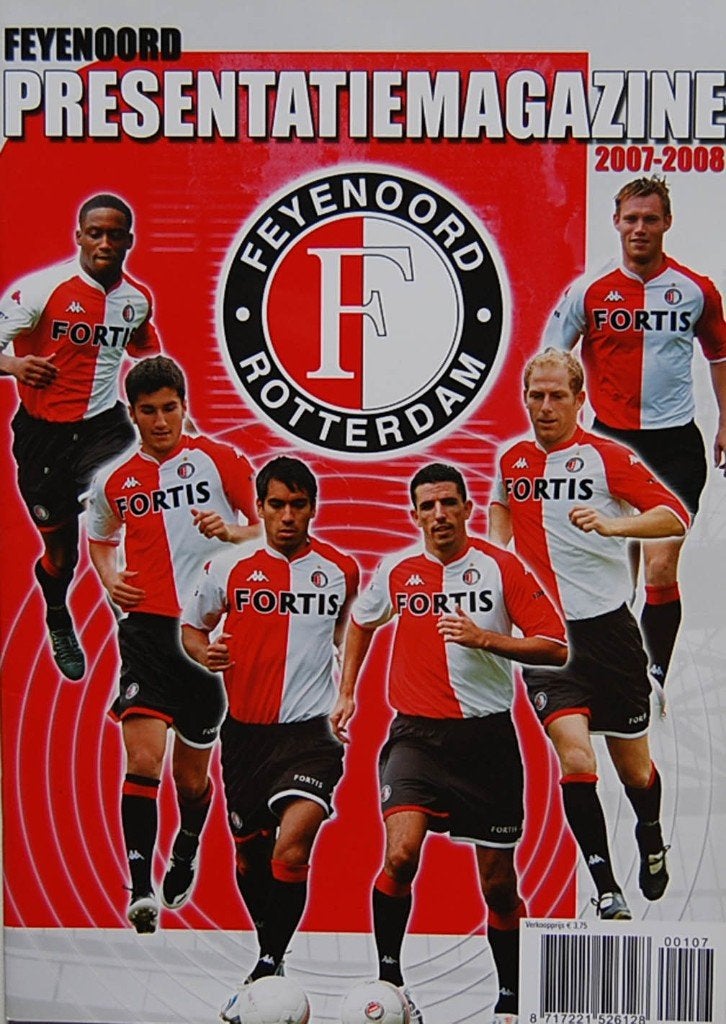 Feyenoord - Presentatiegids 2007-2008, Ophalen of Verzenden, Zo goed als nieuw, Feyenoord, Boek of Tijdschrift