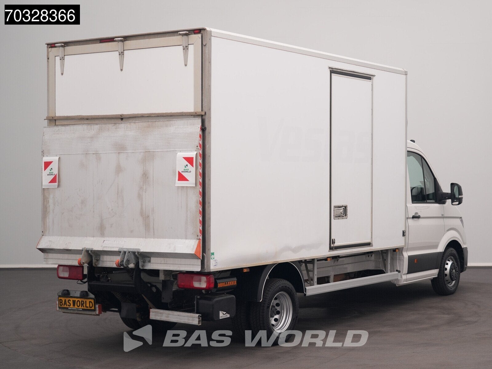 Volkswagen Crafter 177pk 50 Laadklep Zijdeur Bakwagen Airco, Auto's, Stof, Gebruikt, Euro 6, 4 cilinders