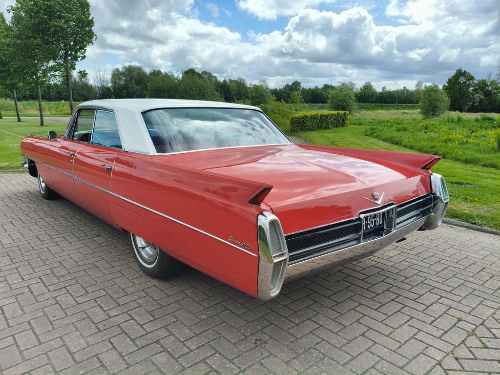 Cadillac Sedan-De-Ville NL KENTEKEN (bj 1964, automaat), Auto's, Zwart, 7030 cc, Origineel Nederlands, Bedrijf