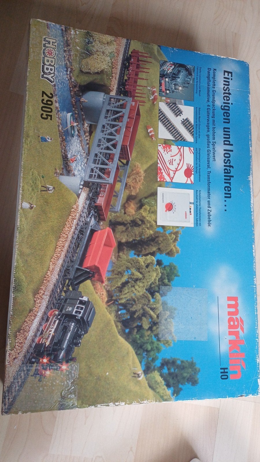Marklin ho beginset in doos, Ophalen of Verzenden, Wisselstroom, Wagon, Märklin
