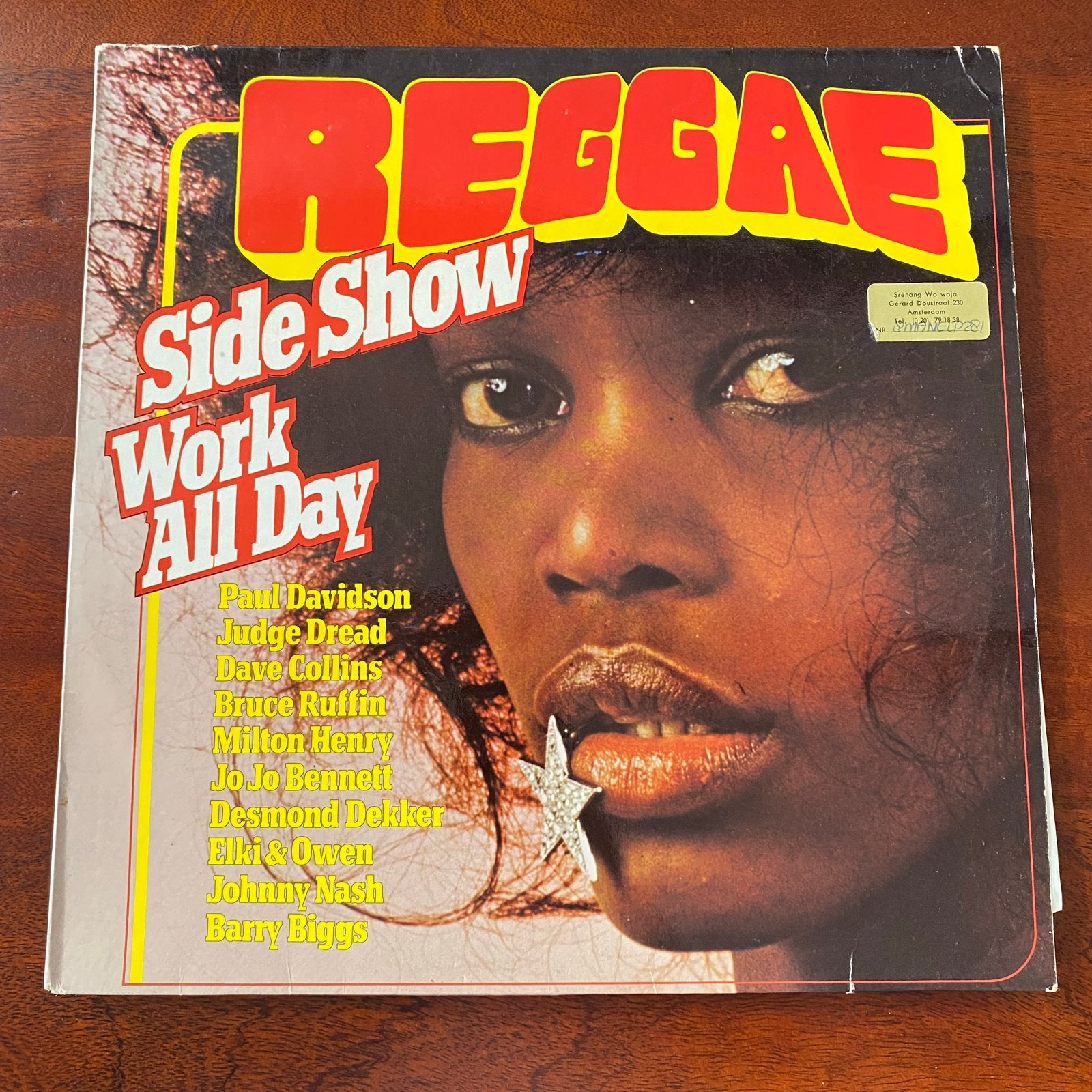 Reggae Side Show Work All Day LP - Diverse Artiesten, Ophalen of Verzenden, Gebruikt