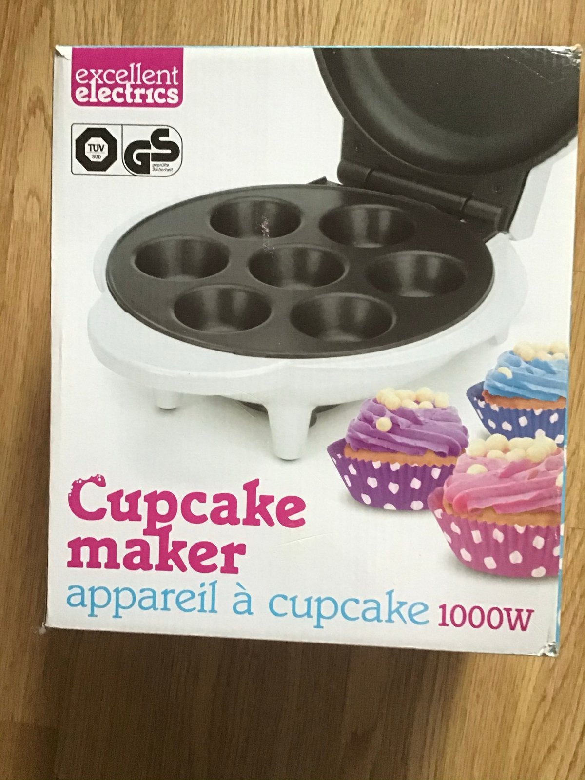 Excellent Electrics Cupcake Maker 1000W - Zo goed als nieuw, Ophalen of Verzenden, Zo goed als nieuw
