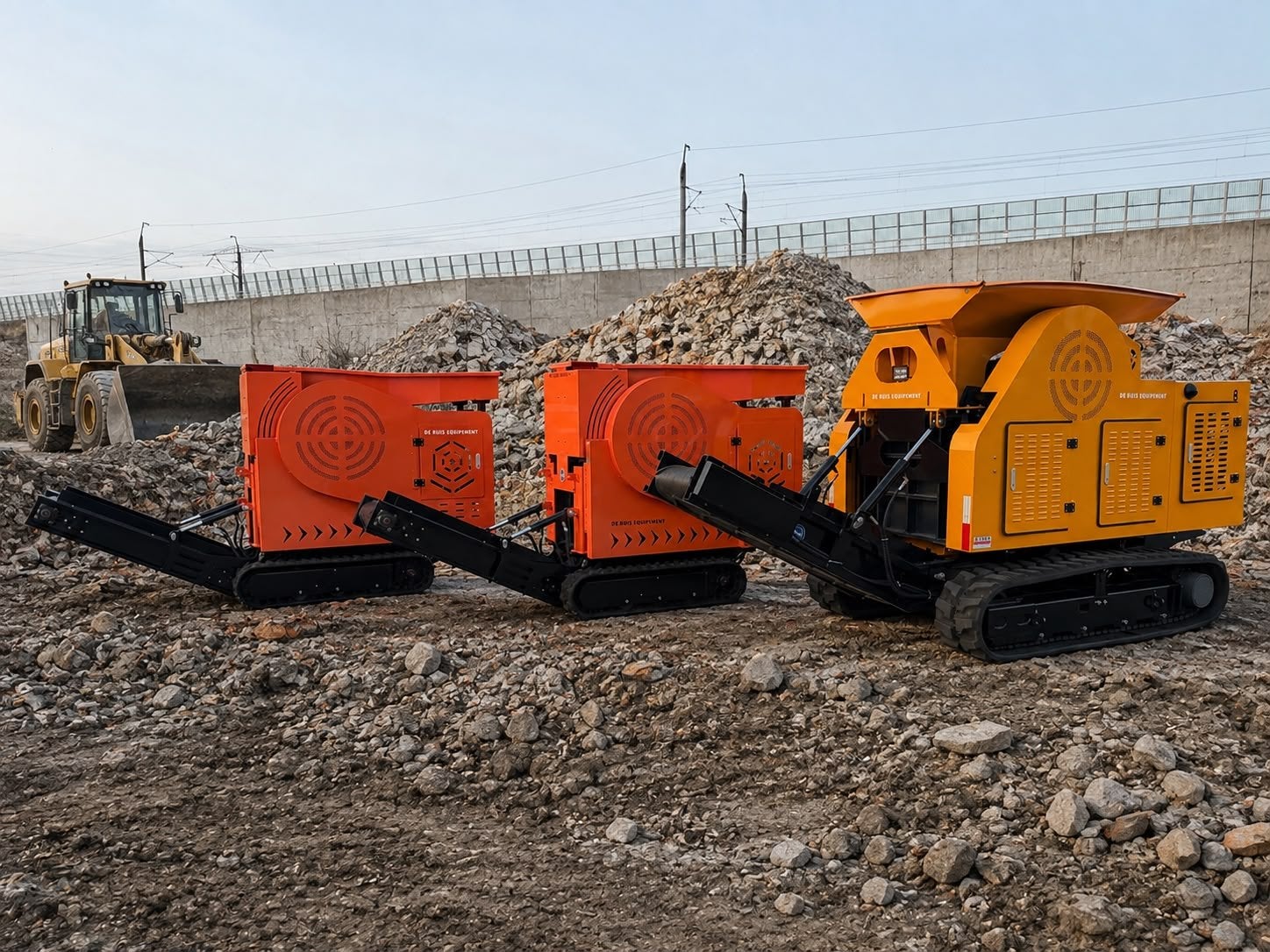 Diversen MINI Puinbreker TE HUUR (bj 2025), Zakelijke goederen, Machines en Bouw | Kranen en Graafmachines, Overige typen
