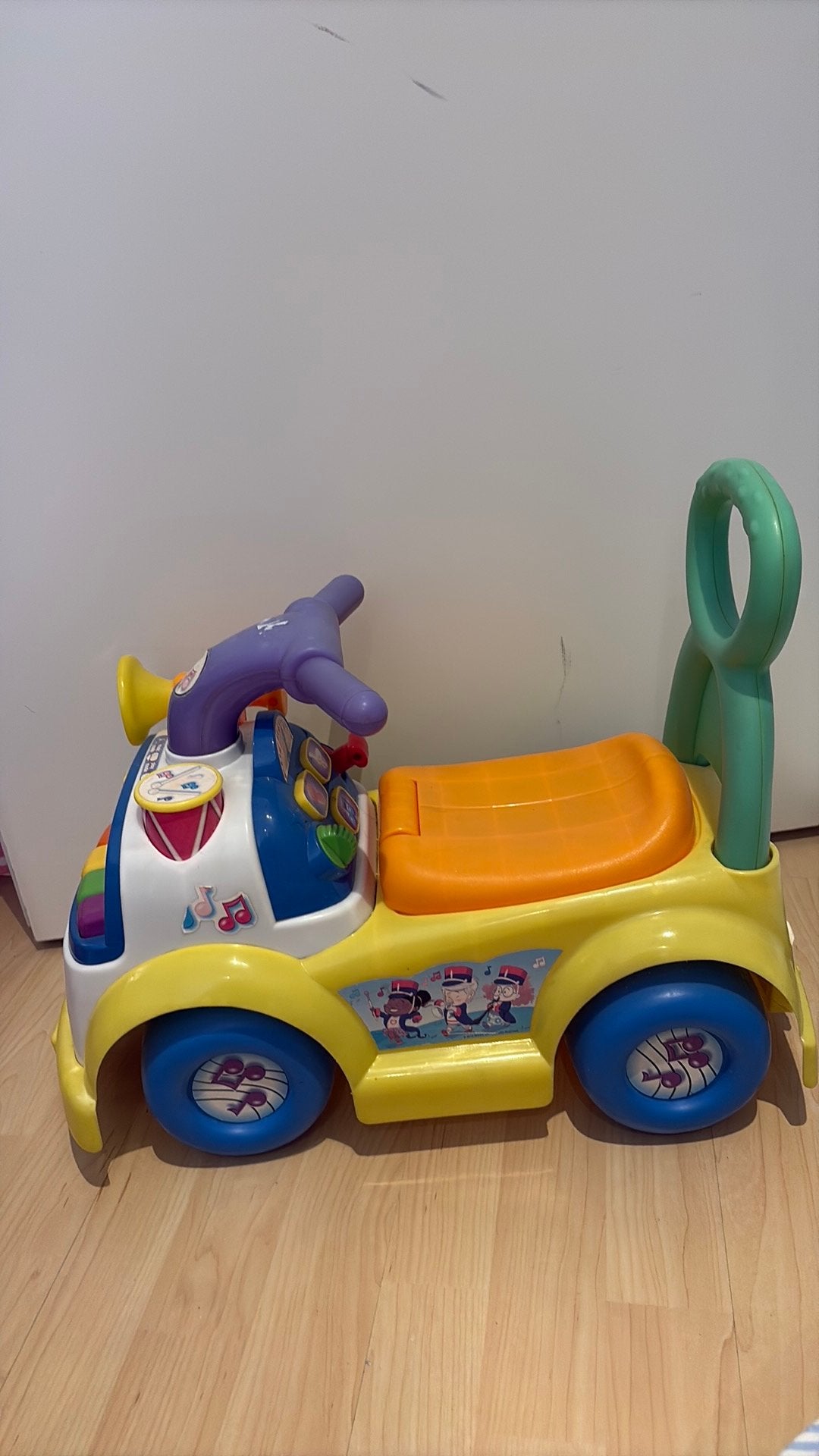 Fisher price loopauto met muziek, Ophalen, Gebruikt