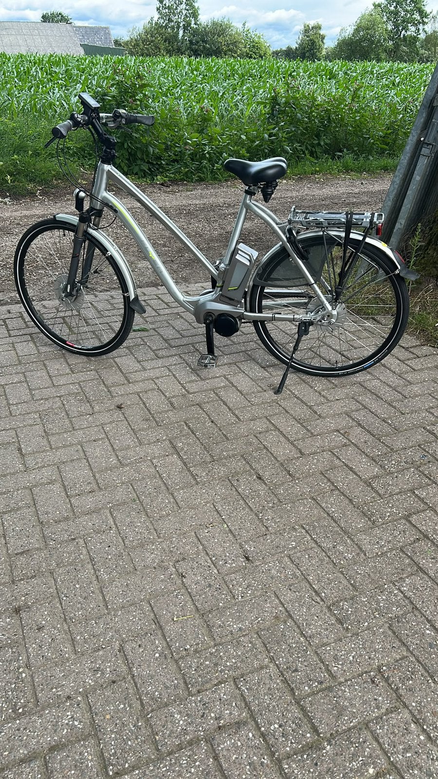 Mooie flyer elektrische fiets middenmotor sportief model, Ophalen, Zo goed als nieuw, Overige merken