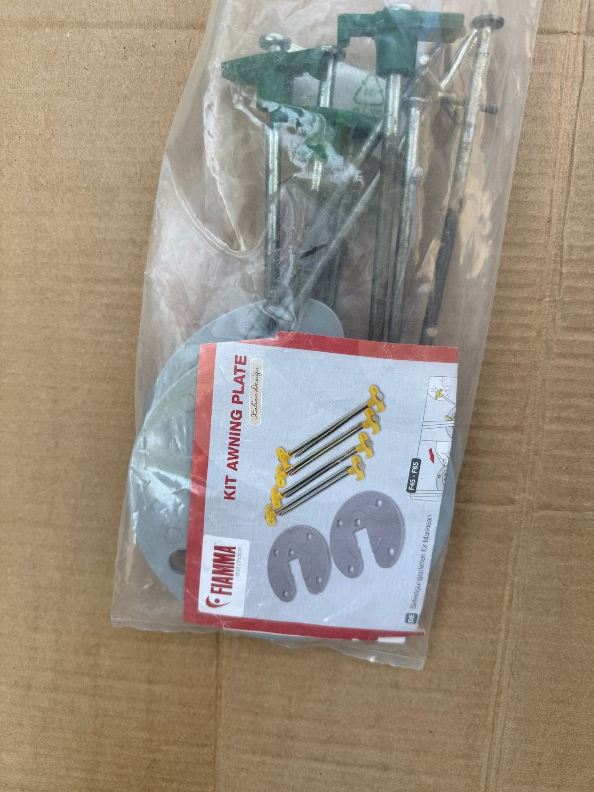 Fiamma Kit Luifelplaat F45-F65, Ophalen of Verzenden, Nieuw