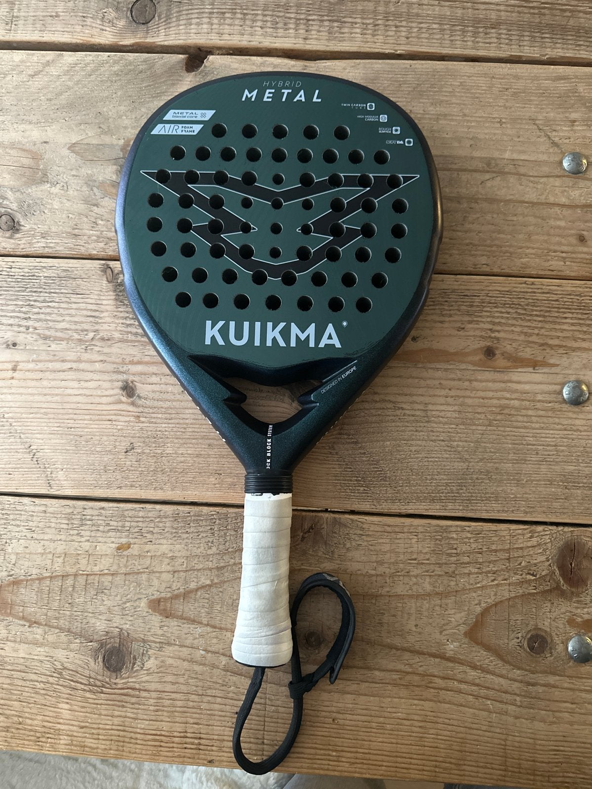Kuikma Hybrid Metal Padel Racket, Ophalen of Verzenden, Zo goed als nieuw, Racket, Overige merken