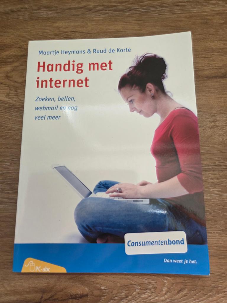 Handig met internet - Zoeken, bellen, webmail en meer, Ophalen of Verzenden, Zo goed als nieuw, Internet of Webdesign, Maartje Heymans & Ruud de Korte