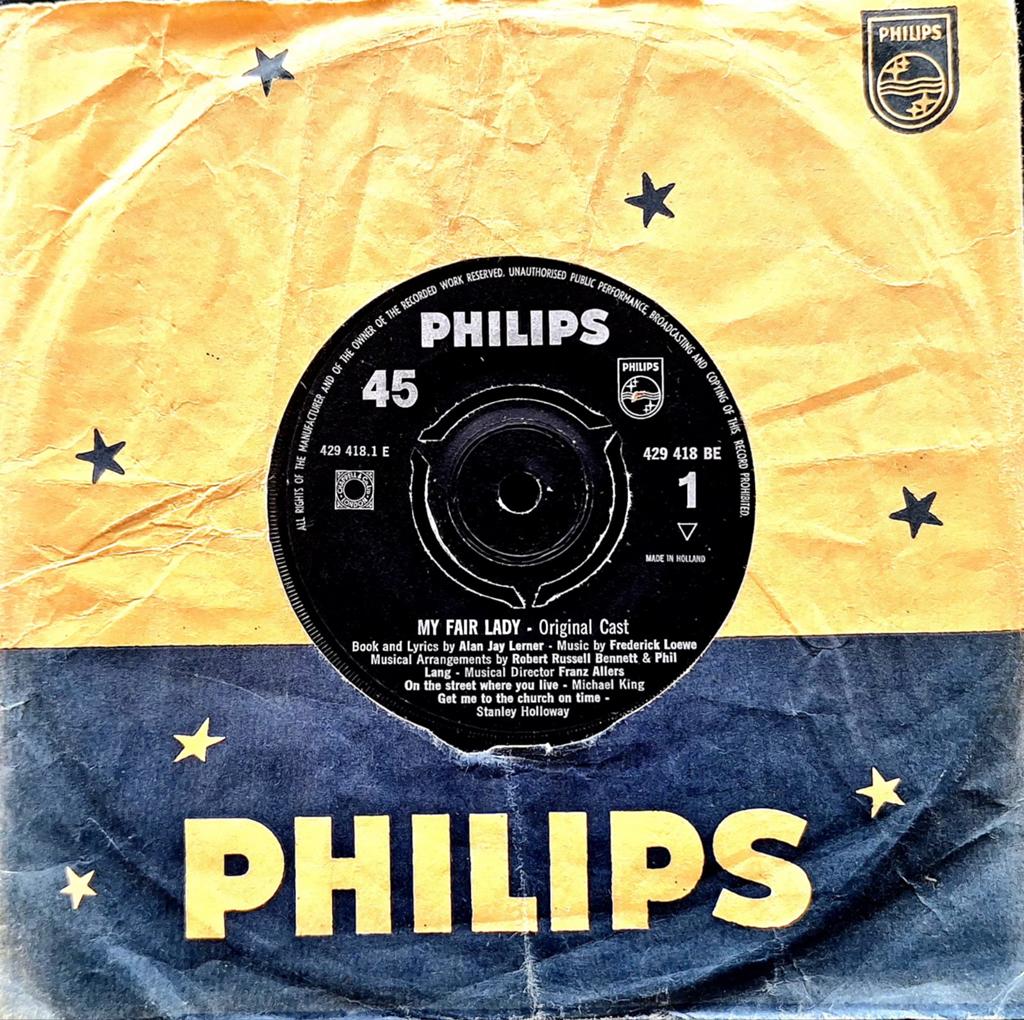 7"-EP/SINGLE  OST. MY FAIR LADY, Ophalen of Verzenden, Gebruikt, EP