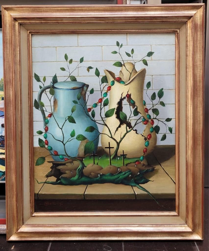 Karel Wollens (Surrealisme) Symboliek, Antiek en Kunst, Ophalen