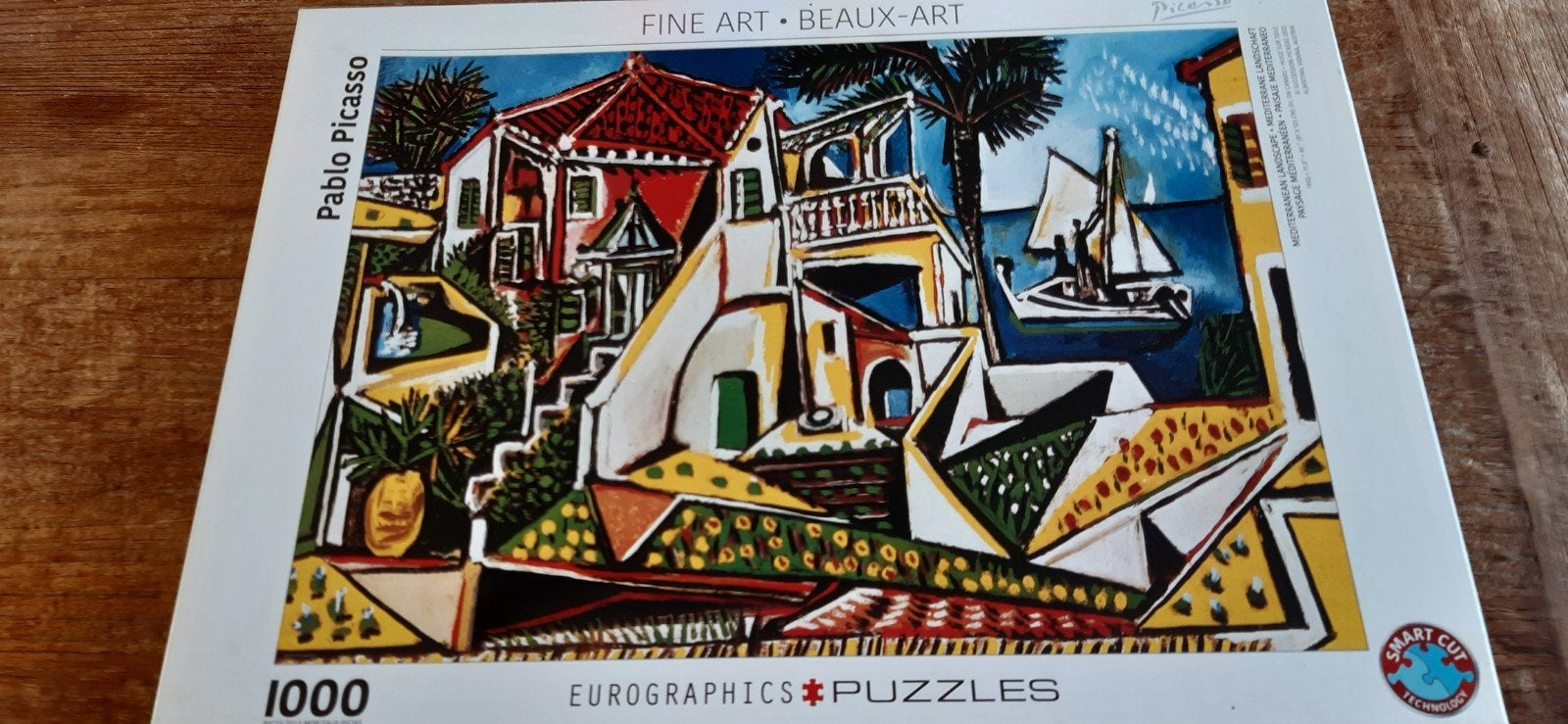 Eurographics Pablo Picasso Puzzel - 1000 stukjes, Ophalen of Verzenden, 500 t/m 1500 stukjes, Zo goed als nieuw