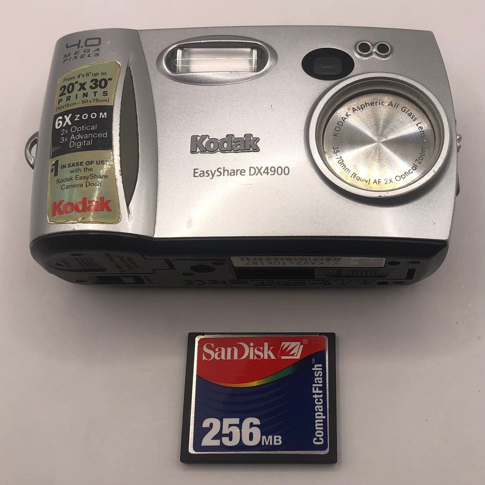 Kodak EasyShare DX4900 - compact camera, Ophalen of Verzenden, Zo goed als nieuw, Kodak, 8 keer of meer