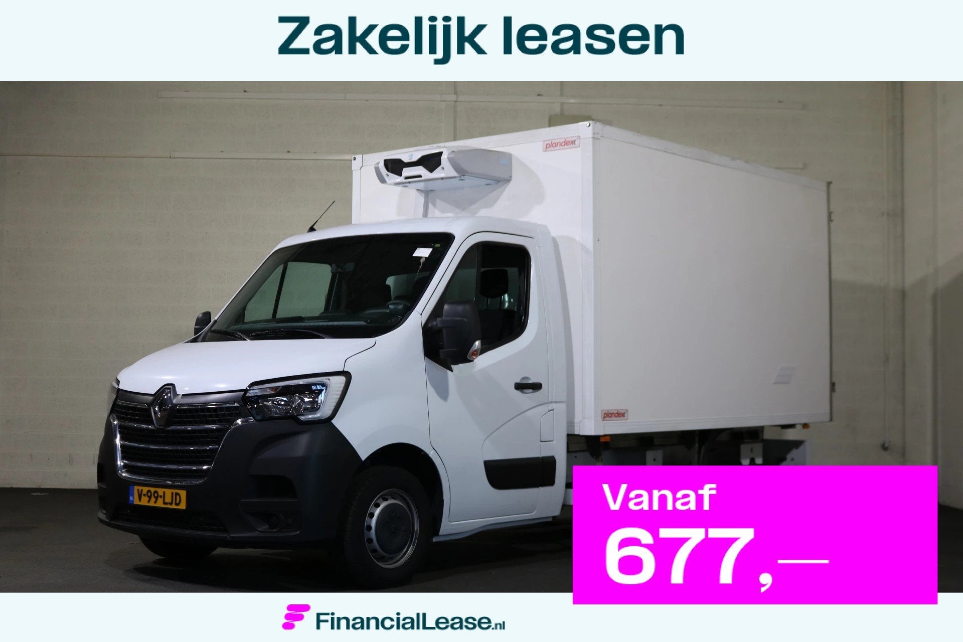 Renault Master 2.3 dCi Koelwagen Vrieswagen -20 Graden Dag e, Voorwielaandrijving, Stof, Gebruikt, 4 cilinders