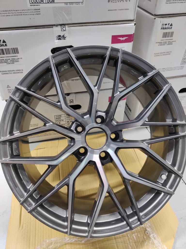 Veemann VC520R 19 inch velgen 5x112 Gunmetal, Velg(en), Nieuw, Personenwagen, Zomerbanden