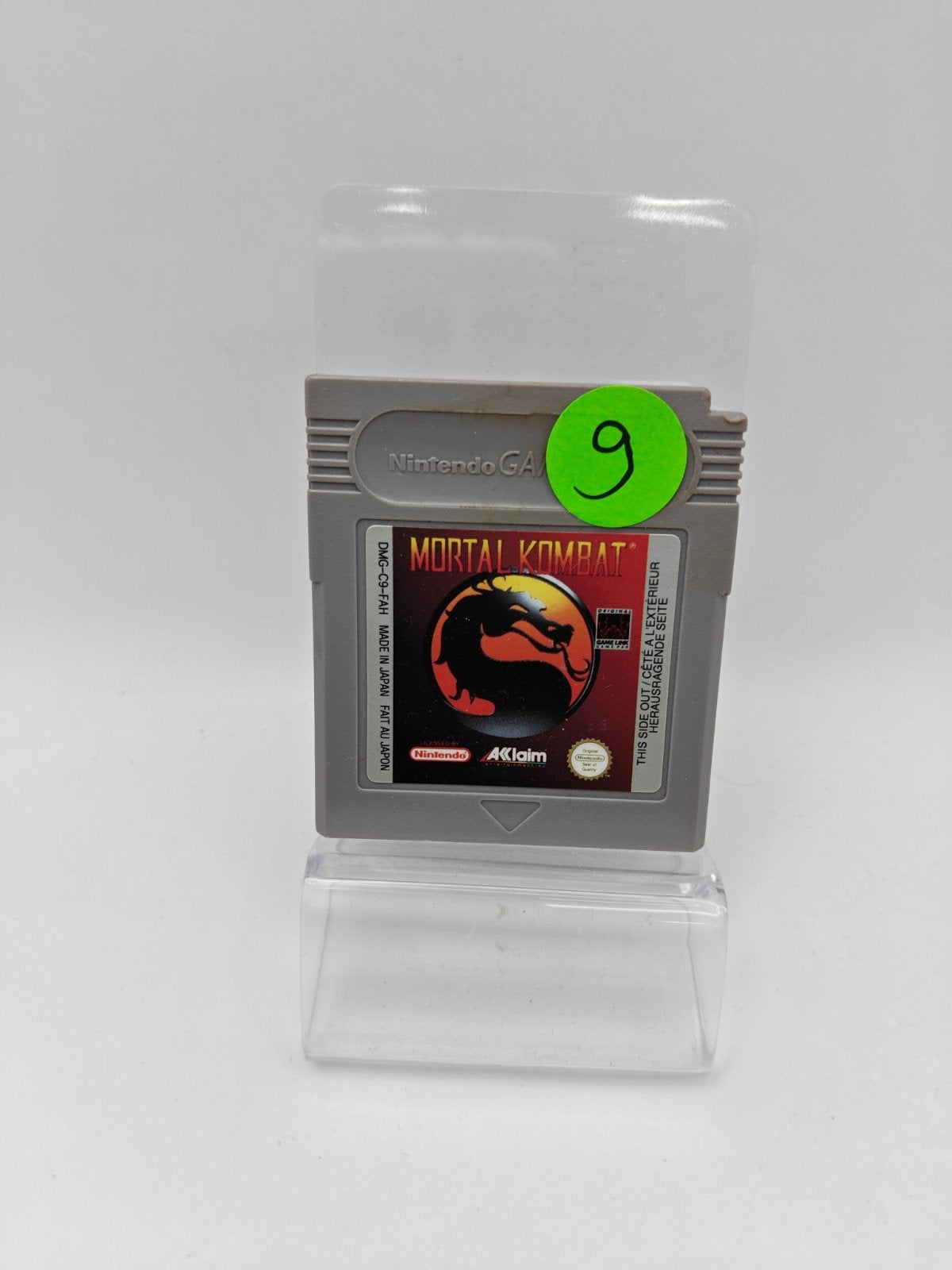 Mortal Kombat Nintendo Gameboy Classic, Nintendo, Gebruikt, Vechten, 1 speler