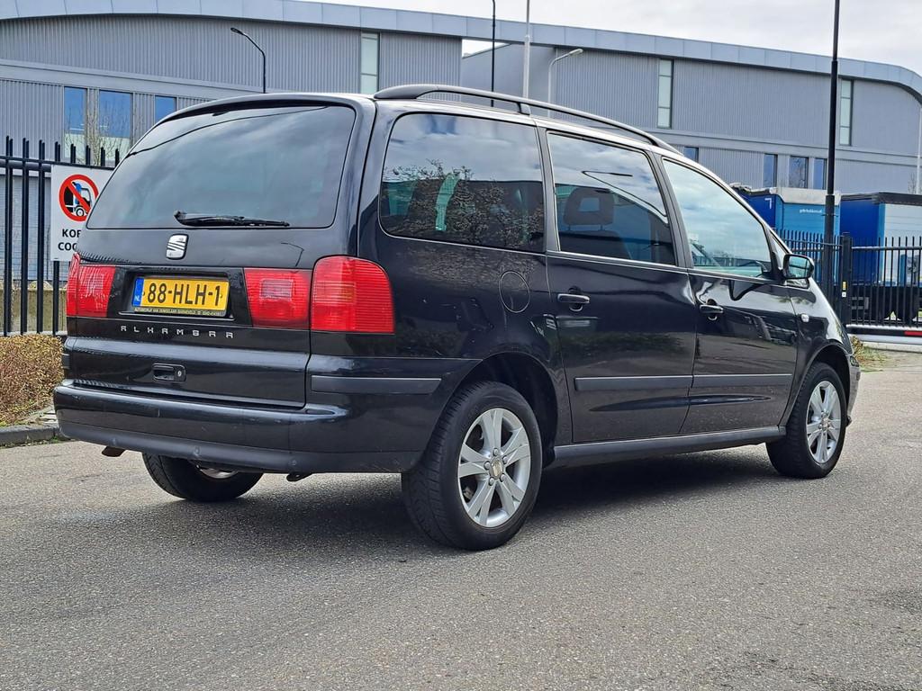 Seat Alhambra 2.0 Dynamic Style Export, Auto's, Voorwielaandrijving, Stof, 1553 kg, Zwart