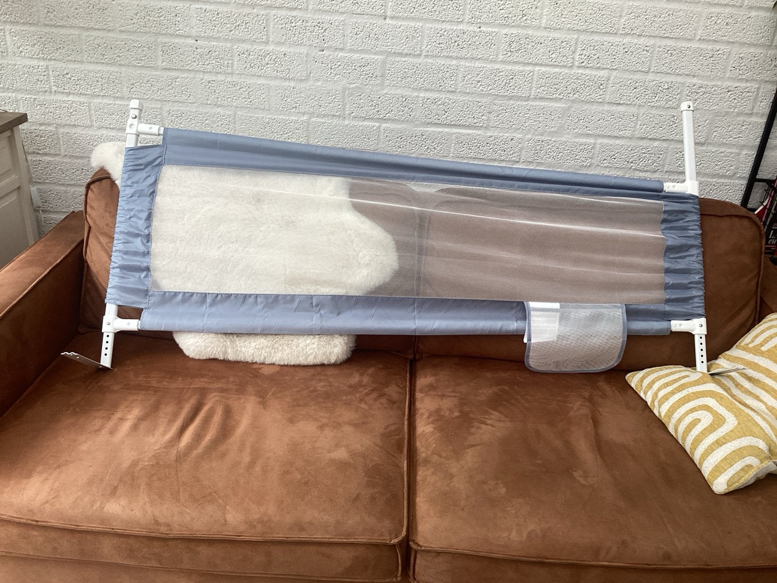Bedhekje voor peuterbed - Veiligheid en comfort, Gebruikt, Overige typen, Ophalen of Verzenden, 115 cm of meer