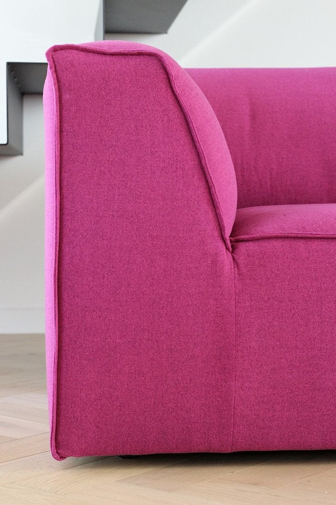 Gelderland 6900 2,5-zits fuchsia roze, Ophalen, Diba design, Driepersoons, 75 tot 100 cm