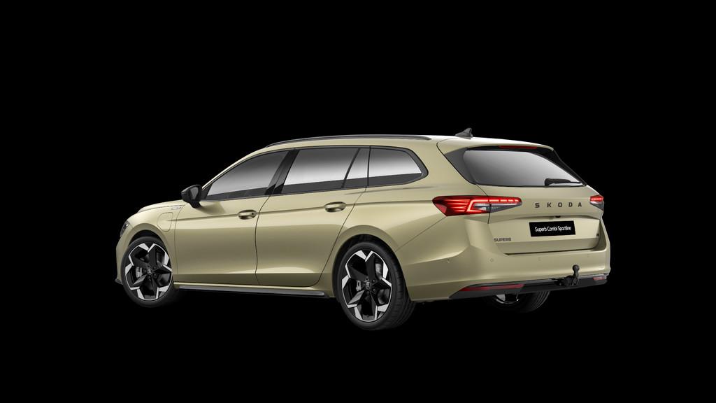 Skoda Superb Combi 1.5 TSI 204pk PHEV Sportline Business | 1, Auto's, Skoda, 12 maanden, 1498 cc, 4 cilinders, 26 kWh