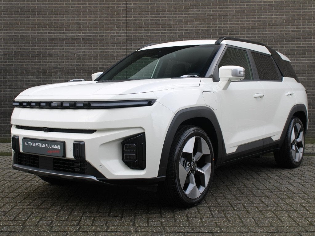 KGM Torres EVX VAN Titanium 73.4 kWh VAN uitvoering 7 jaar g, Auto's, Jeep, 12 maanden, Wit, Leder, Nieuw