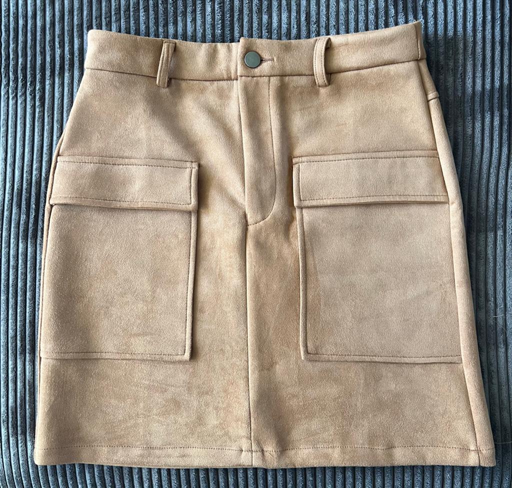 Guts & Gusto rokje- Maat M, Maat 38/40 (M), Beige, Ophalen of Verzenden, Zo goed als nieuw