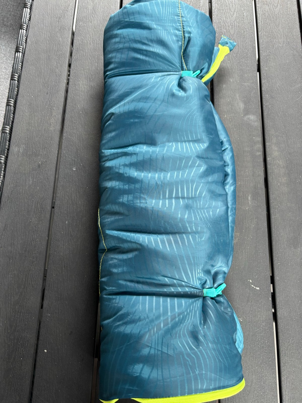 Quechua Slaapzak 10C Junior - Zo goed als nieuw, Caravans en Kamperen, Slaapzakken, Ophalen, Zo goed als nieuw
