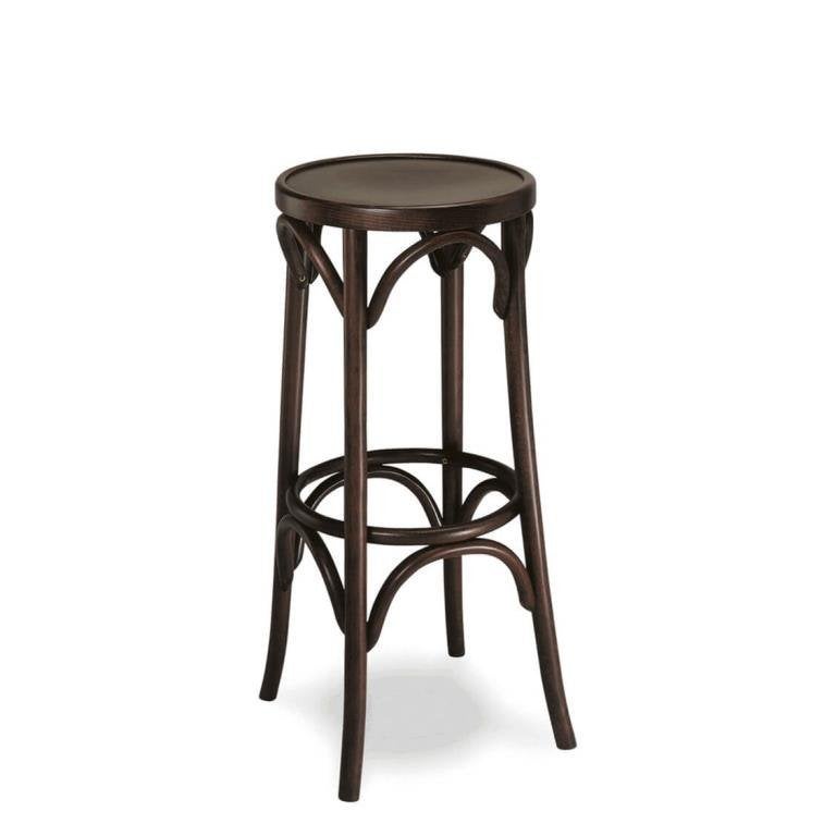 200x Horeca Thon barkrukken oud bruin cafe kruk  46, Ophalen of Verzenden, Nieuw, Bruin, Vijf, Zes of meer stoelen