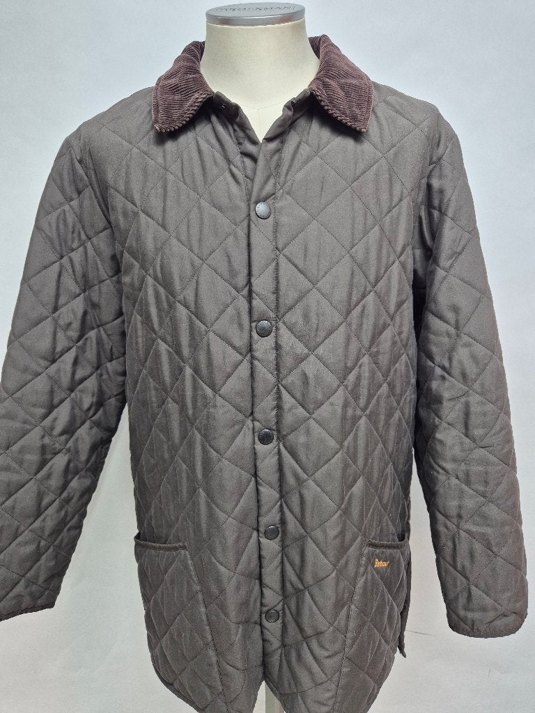 Barbour Eksdale Quilt jas, Medium Topstaat!, Barbour, Bruin, Maat 48/50 (M), Ophalen of Verzenden
