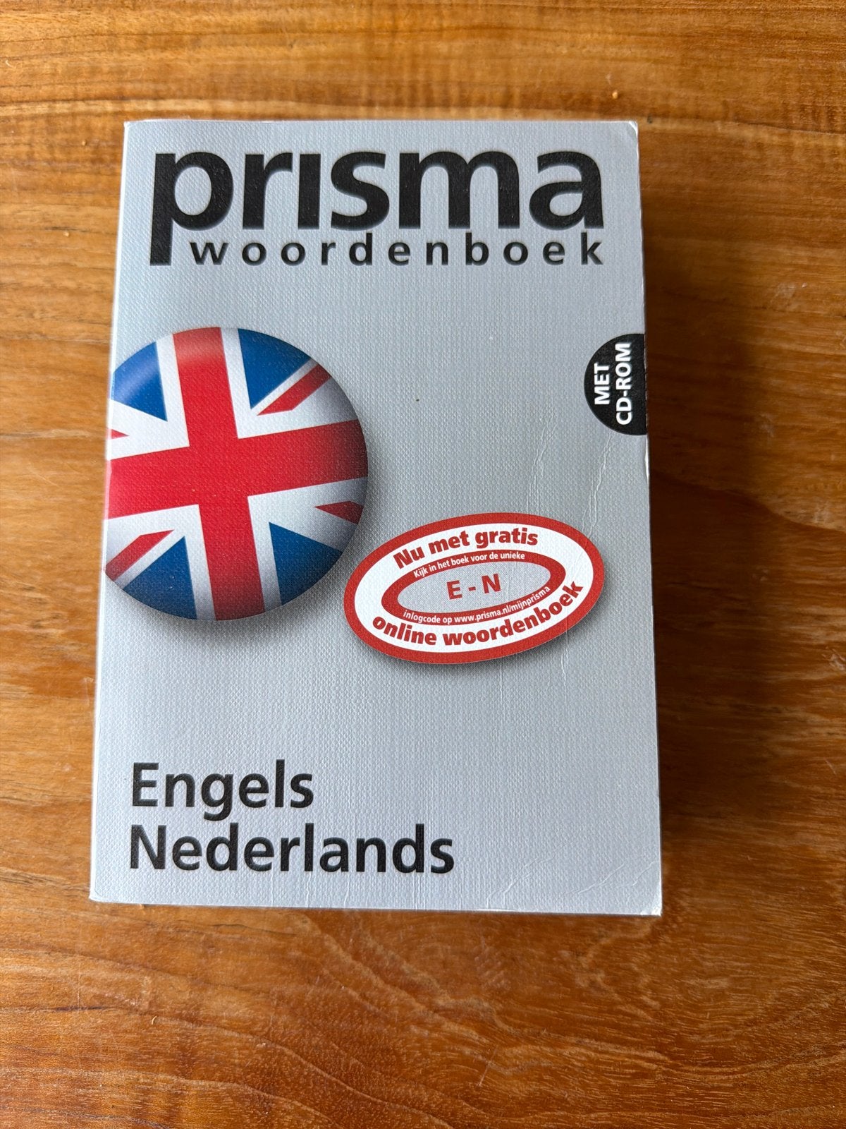 Prisma Woordenboek Engels-Nederlands met CD-ROM, Ophalen of Verzenden, Zo goed als nieuw, Non-fictie