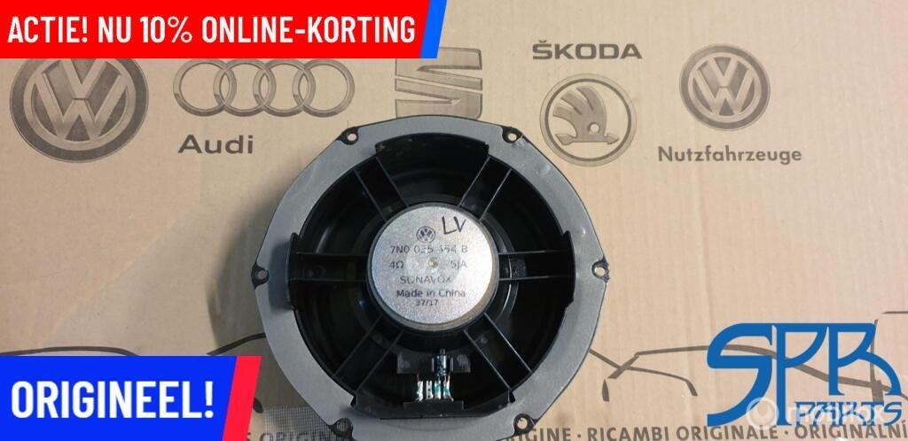 SHARAN 7N SPEAKER BOX Luidspreker origineel 7N0035454B VOOR, Volkswagen, Nieuw, Ophalen of Verzenden, Volkswagen