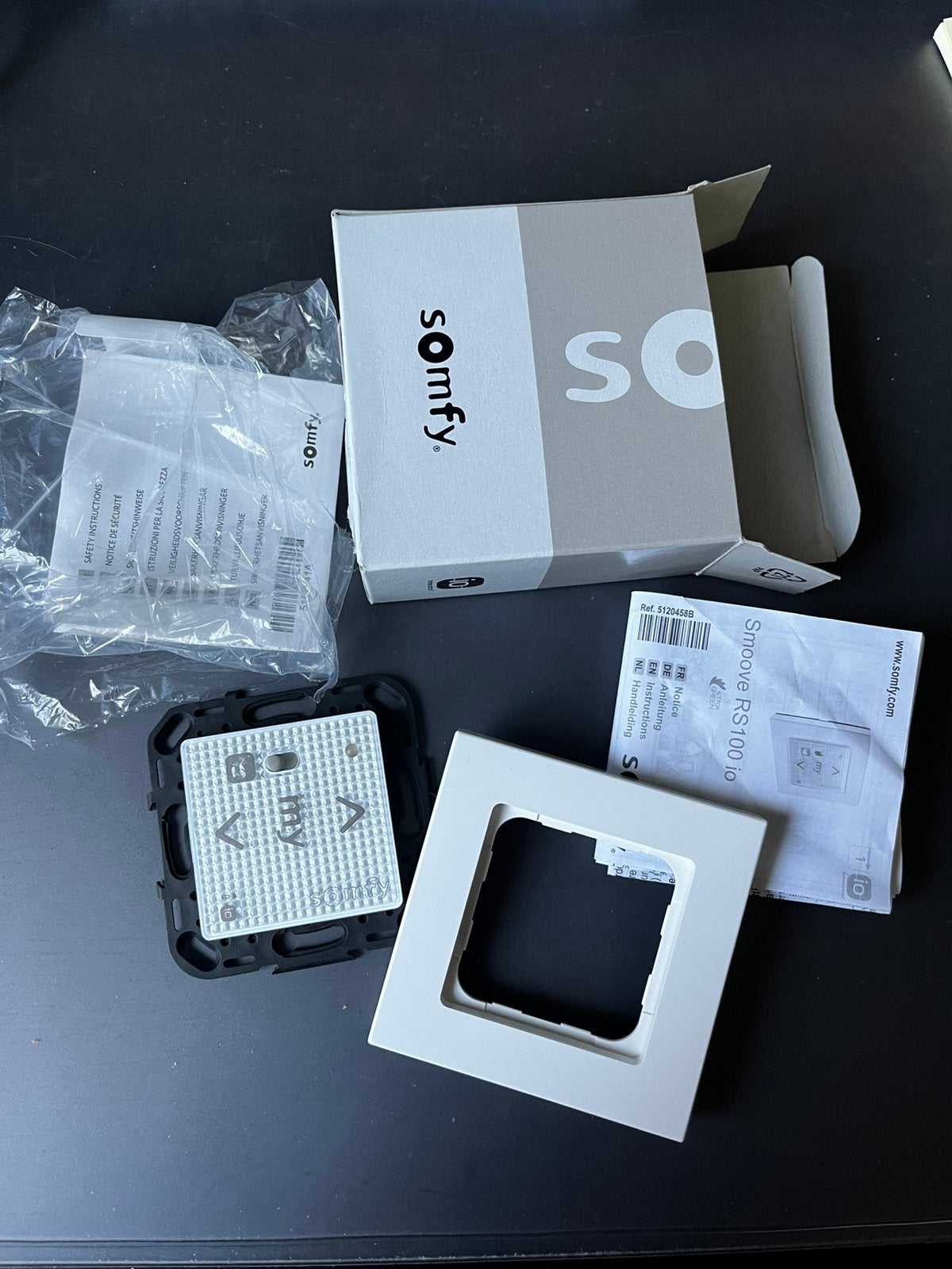 Somfy Smoove RS100 io nieuw, Ophalen of Verzenden, Nieuw, Schakelaar