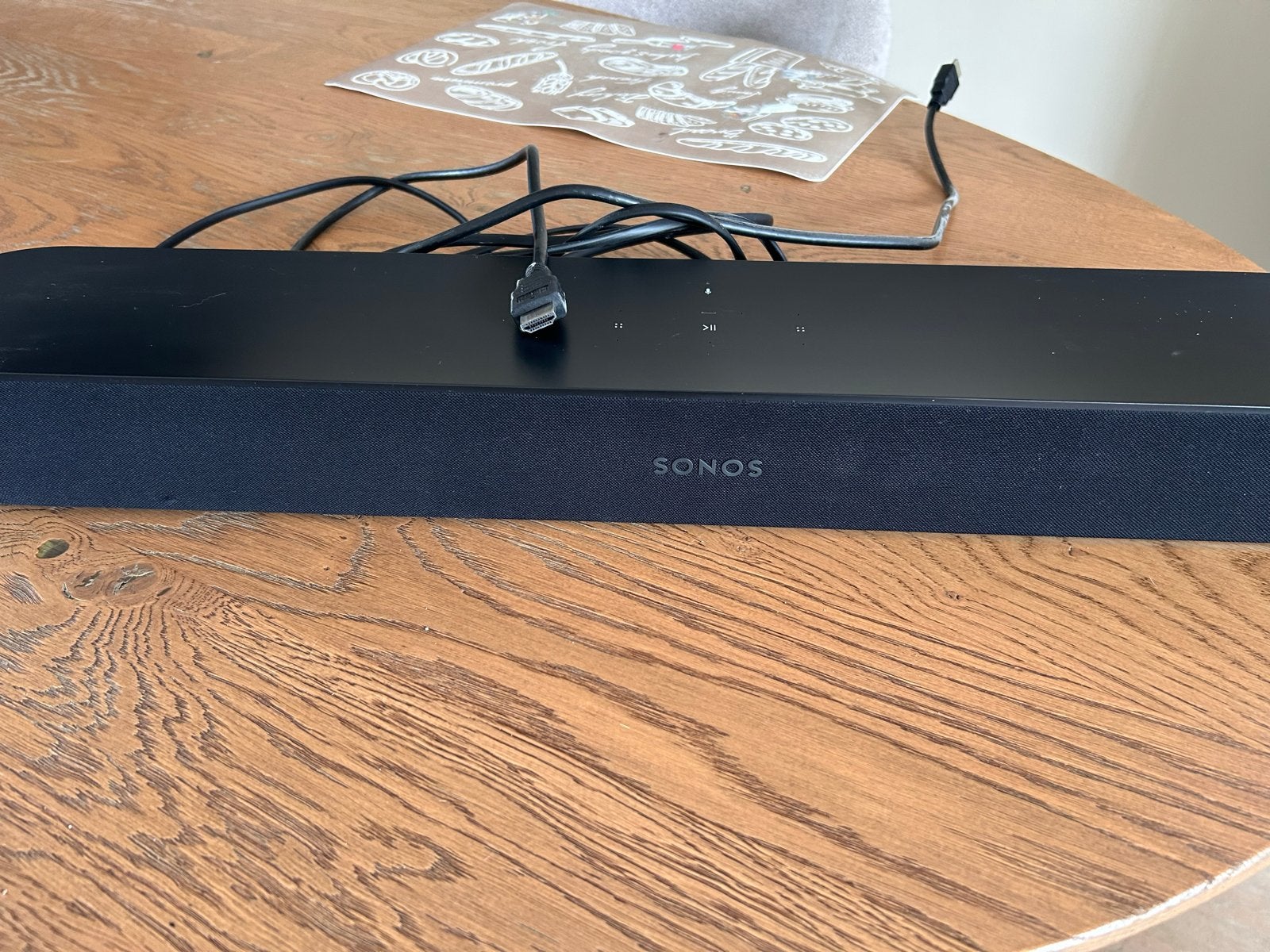 Sonos Beam soundbar - Zwart, uitstekende staat, Ophalen, Zo goed als nieuw