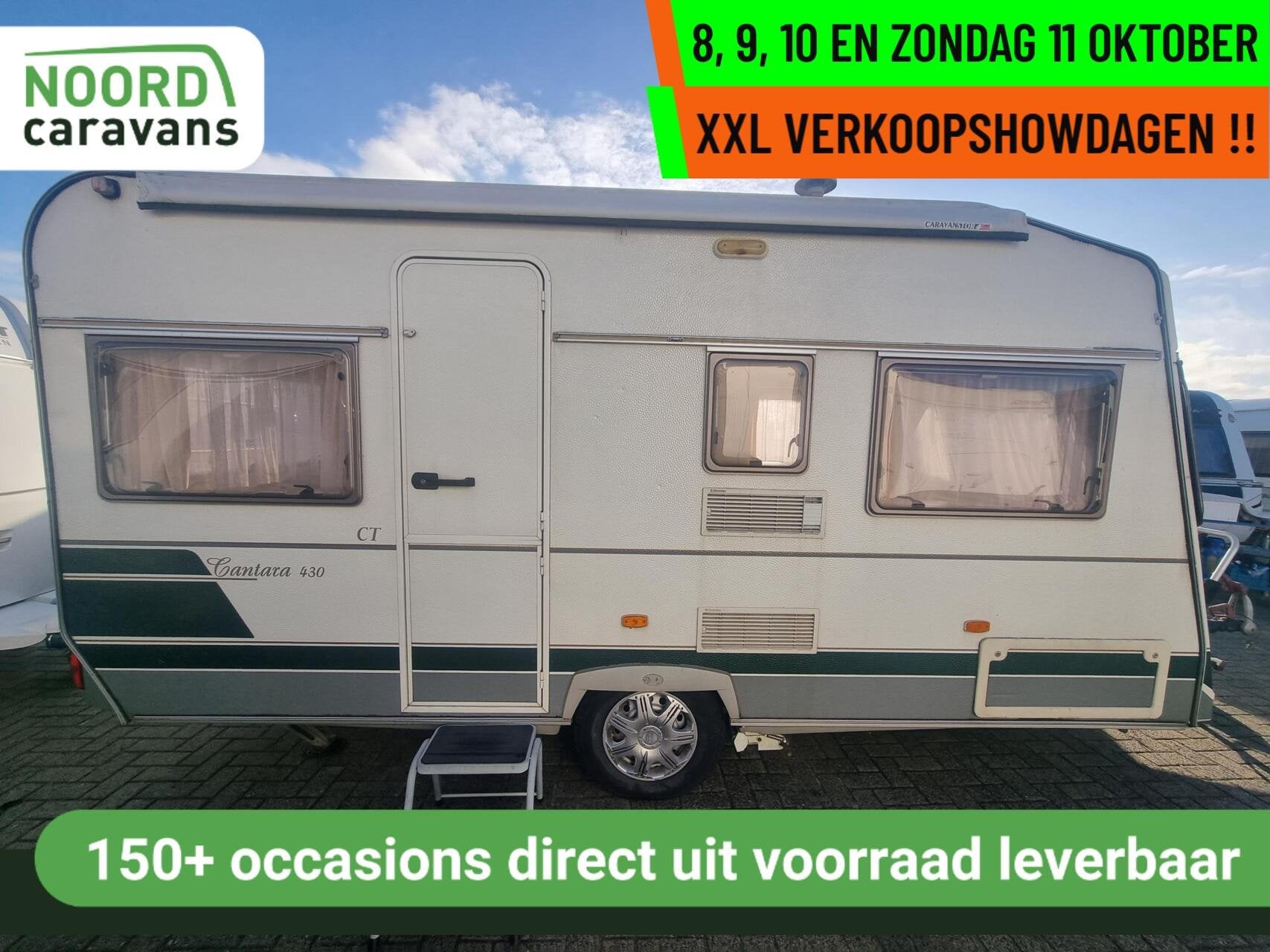 Chateau CANTARA 430 CT MOVER + ZAKLUIFEL + VOORTENT, Chateau, Bedrijf, Hordeur, 6 tot 7 meter