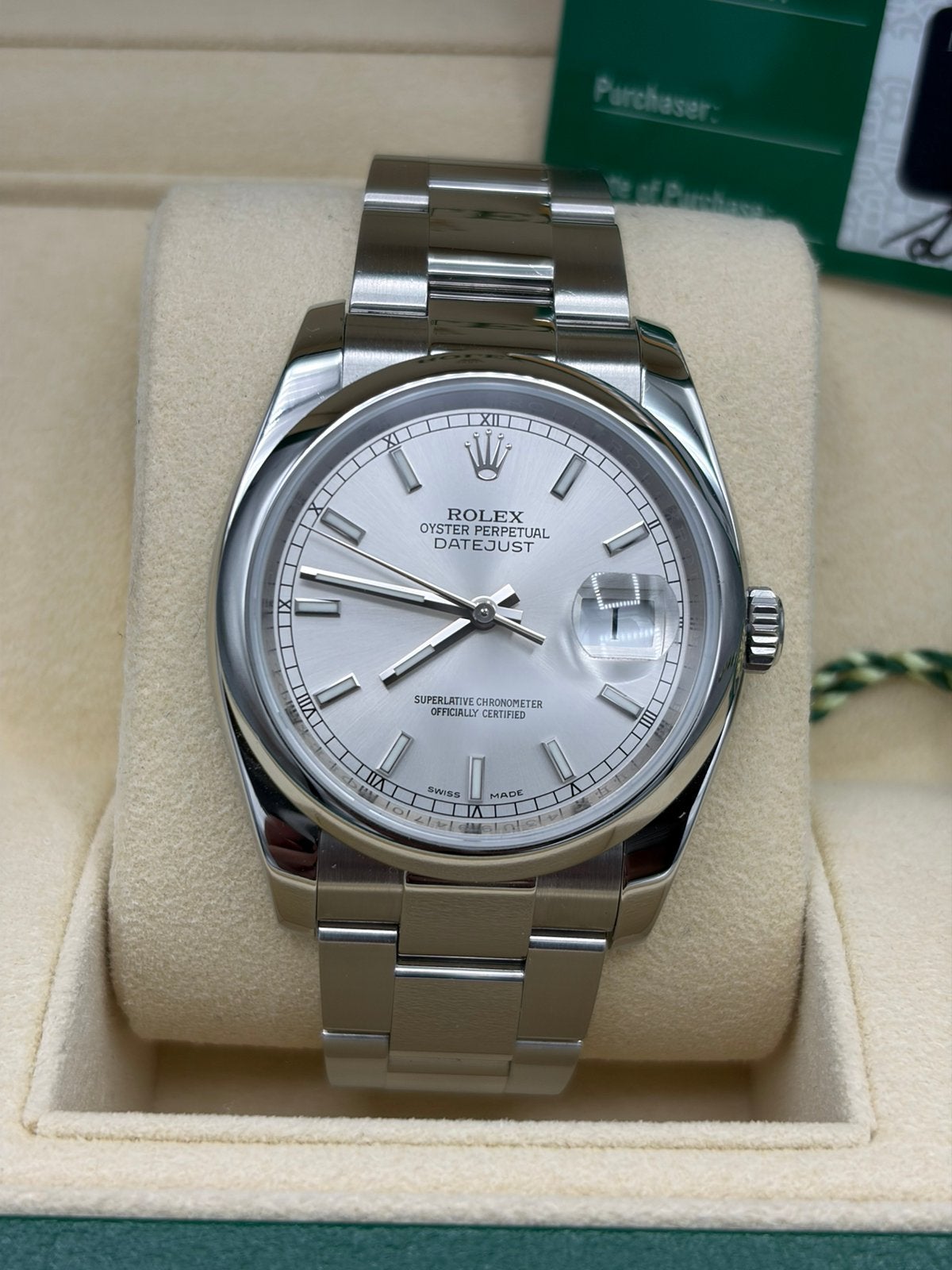 Rolex 116200 | Full set | 2018 | Zilver | perfecte staat, Sieraden, Tassen en Uiterlijk, Horloges | Heren, Staal, Polshorloge