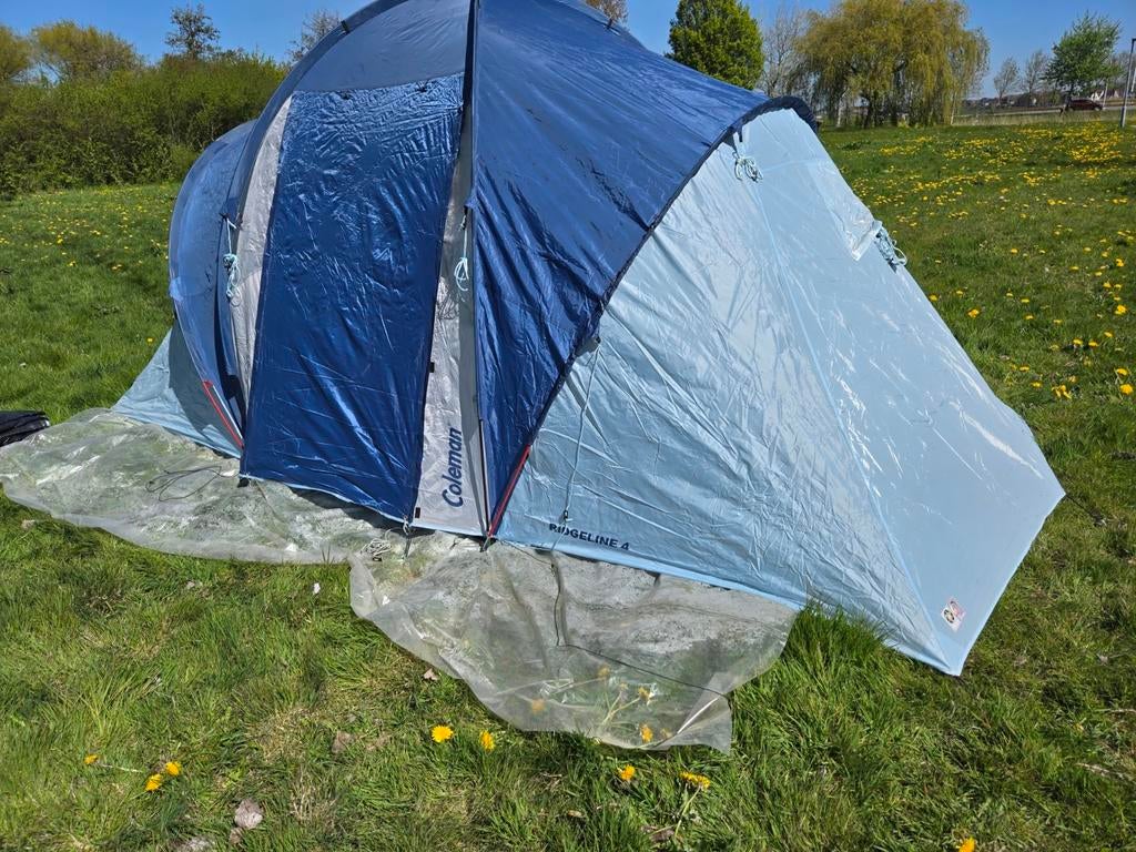 Coleman Ridgeline 4 Classic Koepeltent - 4 persoons, Caravans en Kamperen, Tenten, tot en met 4, Gebruikt, Ophalen of Verzenden
