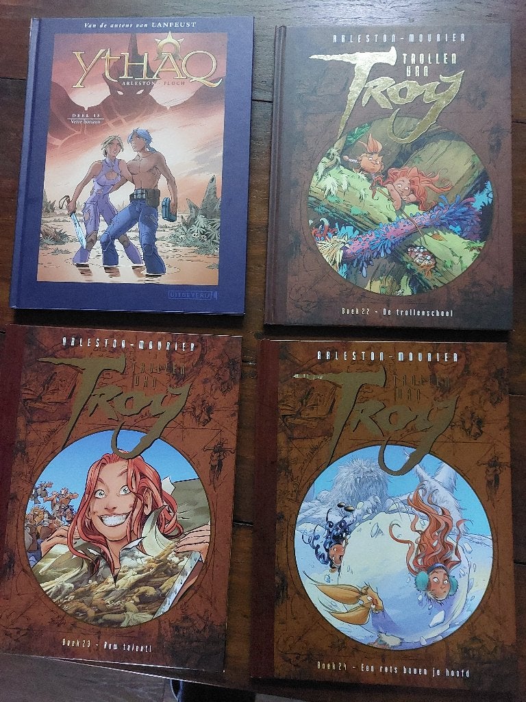 Arleston. Ythaq, Trollen van Troy, Ekho, Boeken, Stripboeken, Nieuw, Meerdere stripboeken, Ophalen of Verzenden