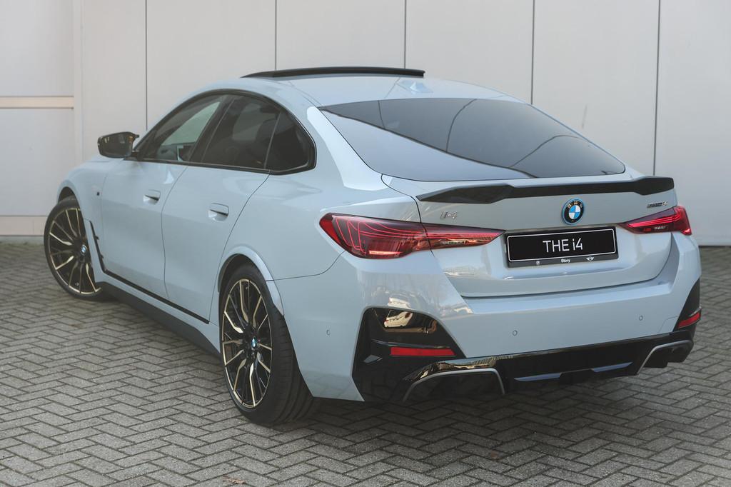 BMW i4 eDrive40 M Sport / Schuif-kanteldak / Adaptieve LED /, Achterwielaandrijving, Met garantie (alle), 2020 kg, Leder
