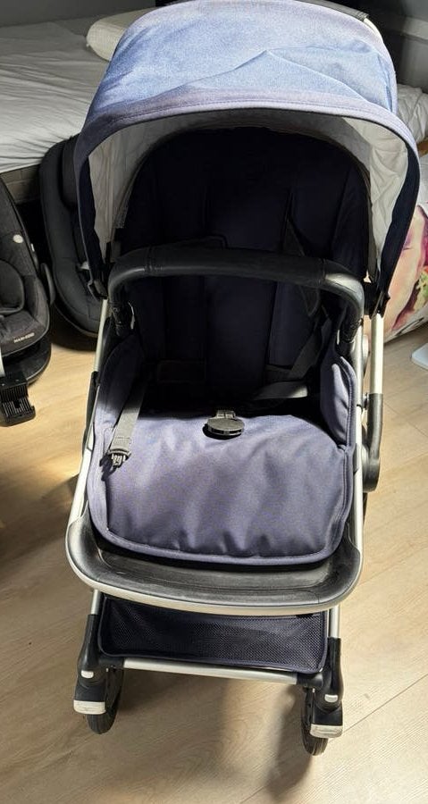 Blauwe Bugaboo fox 2 compleet met accessoires, Ophalen, Gebruikt, Kinderwagen, Bugaboo