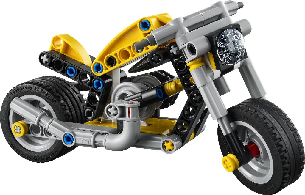 LEGO Technic 42225 Gele motor 151 delig, Ophalen of Verzenden, Nieuw, Complete set, Lego