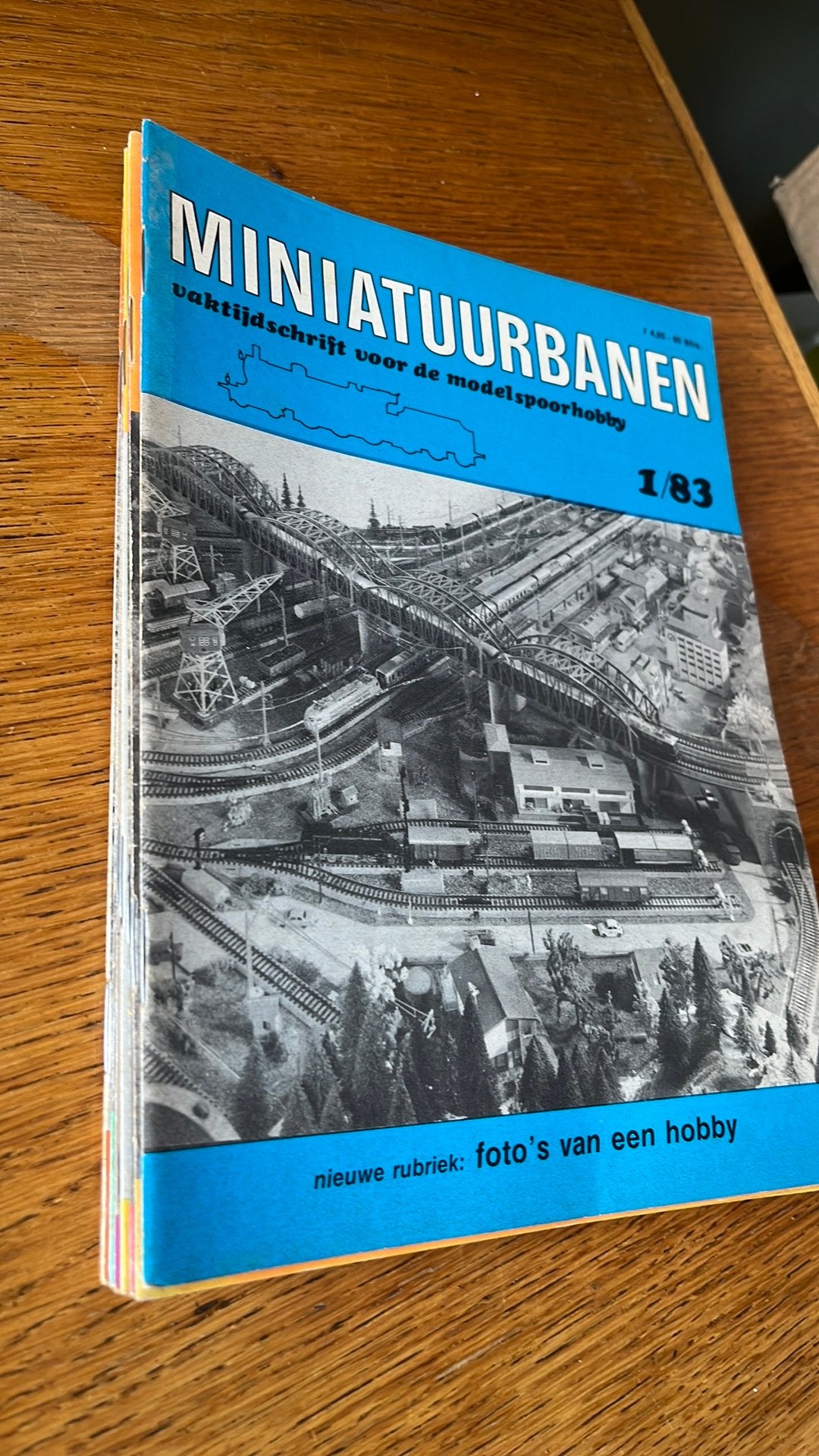 Miniatuurspoorbanen jaargang Vaktijdschrift 1983, Overige merken, Gebruikt, Gelijkstroom of Wisselstroom, Boek, Tijdschrift of Catalogus