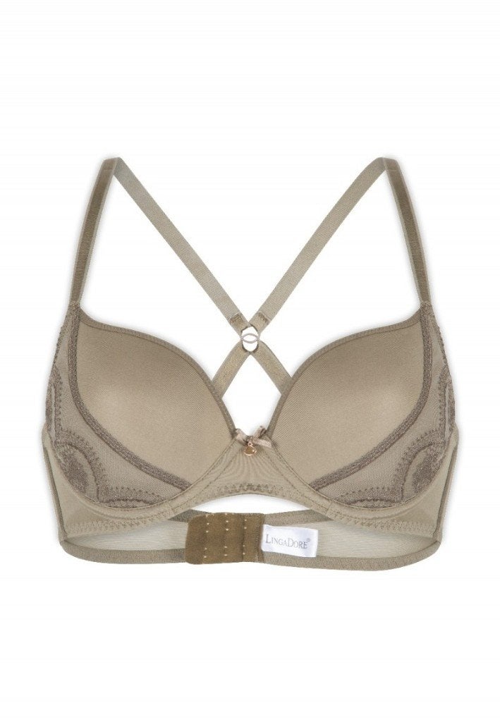 Voorgevormde BH Lingadore Olijfgroen  15.-, Kleding | Dames, Ophalen, BH, Lingadore, Piet Petersstraat 1